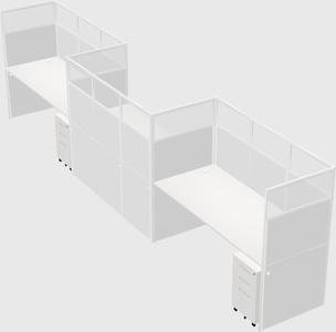 Rectangular cubicles