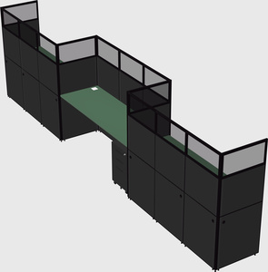 Rectangular cubicles