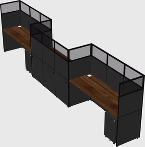 Rectangular cubicles