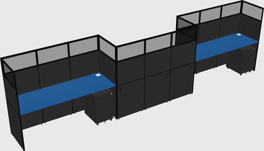 Rectangular cubicles