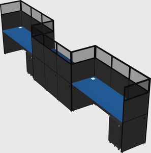 Rectangular cubicles
