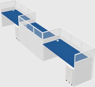 Rectangular cubicles