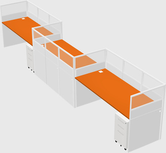 Rectangular cubicles
