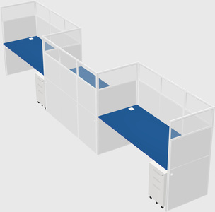 Rectangular cubicles