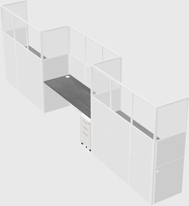Rectangular cubicles