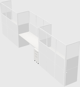 Rectangular cubicles
