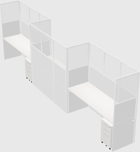 Rectangular cubicles