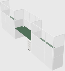 Rectangular cubicles