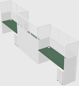 Rectangular cubicles