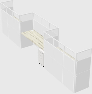 Rectangular cubicles