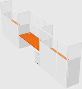 Rectangular cubicles