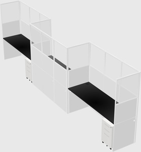 Rectangular cubicles