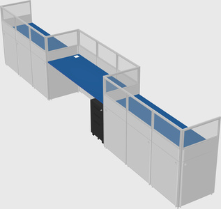 Rectangular cubicles