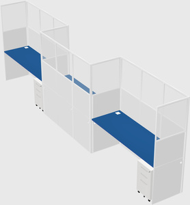 Rectangular cubicles