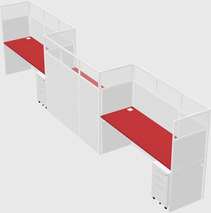 Rectangular cubicles