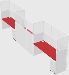 Rectangular cubicles