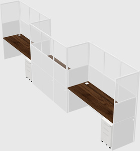 Rectangular cubicles