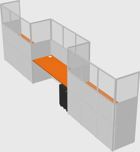 Rectangular cubicles
