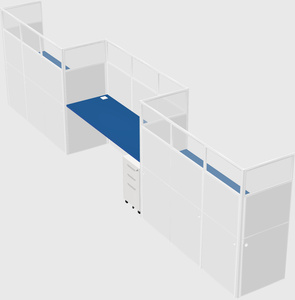 Rectangular cubicles
