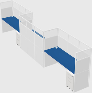 Rectangular cubicles
