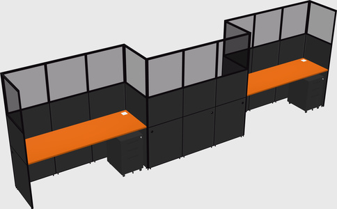 Rectangular cubicles
