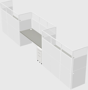 Rectangular cubicles