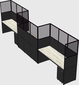 Rectangular cubicles