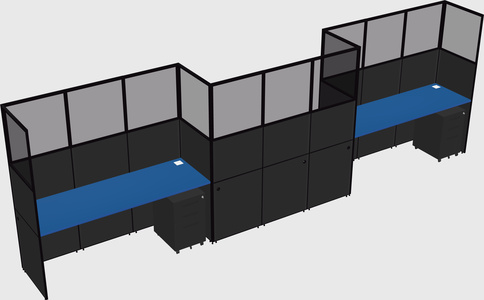 Rectangular cubicles