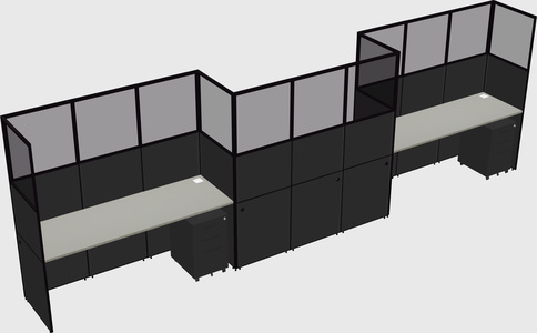 Rectangular cubicles