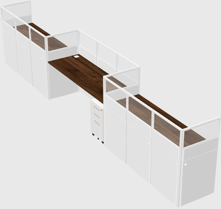 Rectangular cubicles