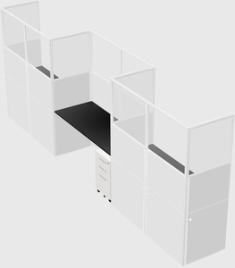 Rectangular cubicles