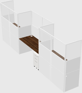 Rectangular cubicles