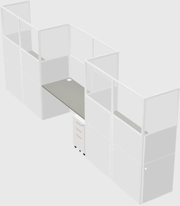 Rectangular cubicles