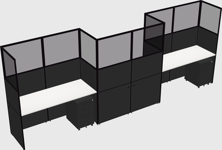 Cabines rectangulaires