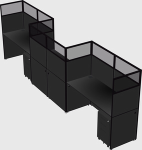 Rectangular cubicles