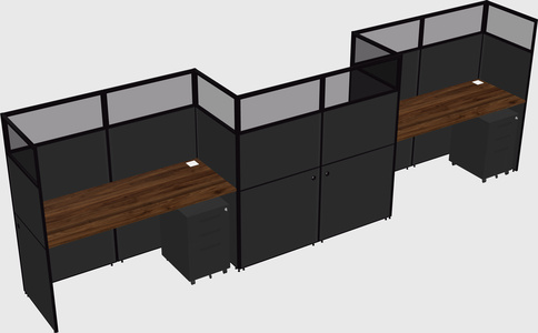 Rectangular cubicles