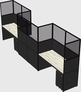 Rectangular cubicles