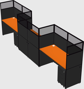 Rectangular cubicles