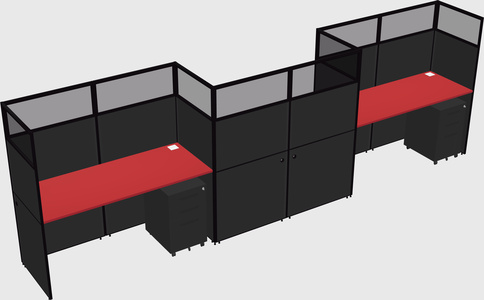 Cabines rectangulaires