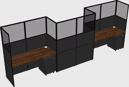 Cabines rectangulaires