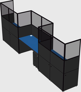 Rectangular cubicles