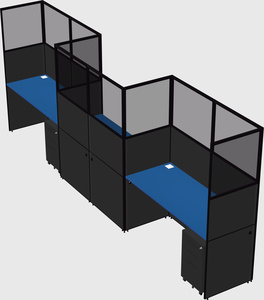 Rectangular cubicles