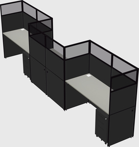 Rectangular cubicles