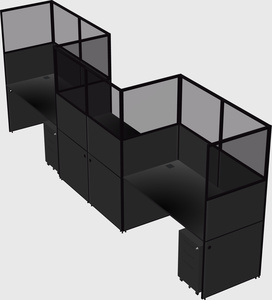 Rectangular cubicles