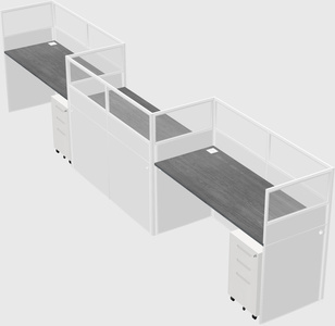 Rectangular cubicles