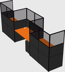 Cabines rectangulaires