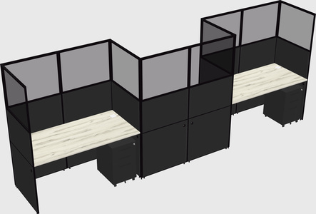 Cabines rectangulaires