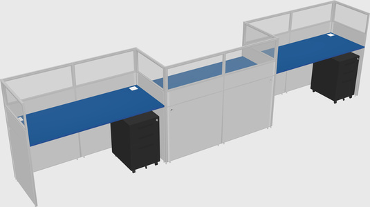 Rectangular cubicles