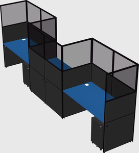 Rectangular cubicles