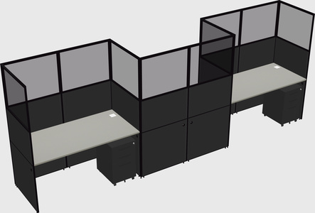 Rectangular cubicles
